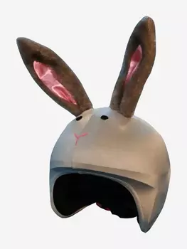 Нашлемник горнолыжный CoolCasc BUNNY Кролик, Серый