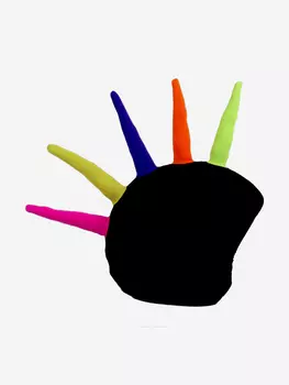 Нашлемник горнолыжный CoolCasc CREST Гребень, Черный