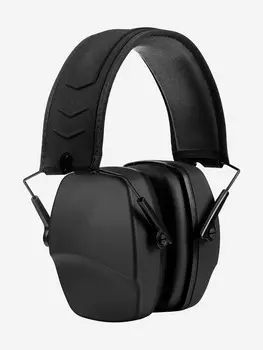 Наушники противошумные ShotTime 16 стрелковые, NRR 25dB, 215г, Черный