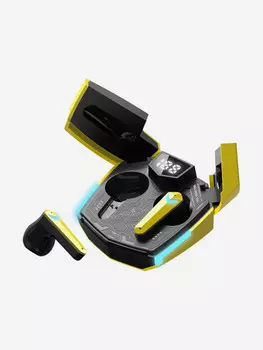 Наушникик TWS "DOUBLEBEE" CANYON CND-GTWS2, стереозвук, энергоэффективный Bluetooth 5.3., Желтый