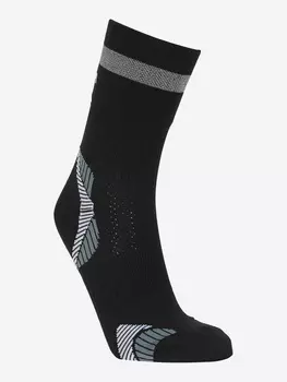 Носки Accapi Running Reflective Crew Black, Черный