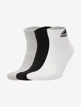 Носки adidas Cushioned Ankle, 3 пары, Черный