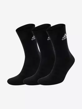 Носки adidas Light Ank, 3 пары, Черный, размер 40-42
