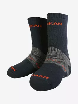 Носки Alaskan Anatomic, размер M, cиний /cерый, Серый