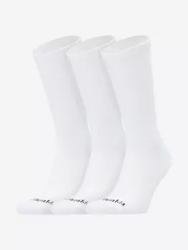Носки Columbia Unisex Logo Crew, 3 пары, Белый