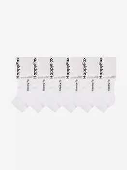 Носки детские набор 6 пар Happyfox, Белый