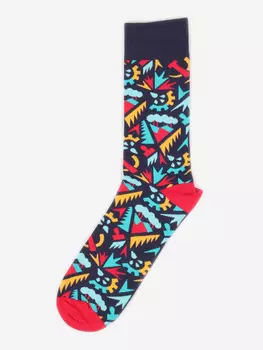 Носки дизайнерские Burning Heels, Industry, Black, Черный