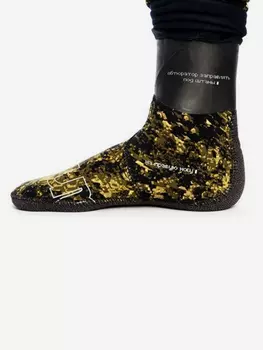 Носки неопреновые Sargan Сталкер 7 мм с кевларовой подошвой, Черный