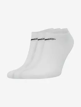 Носки Nike Everyday Lightweight, 3 пары, Белый