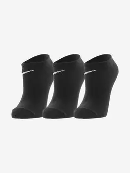 Носки Nike Lightweight No-Show, 3 пары, Черный