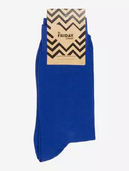 Носки однотонные St.Friday Socks, Синие, Синий