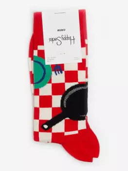 Носки с рисунками Happy Socks, EarlyBird, Красный