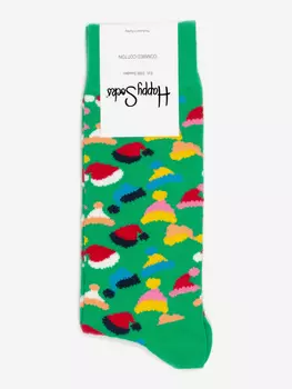 Носки с рисунками Happy Socks, Sacred Heart, Green, Зеленый