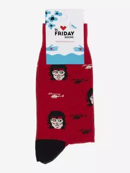 Носки с рисунками St.Friday Socks, Рэмбо, Красный