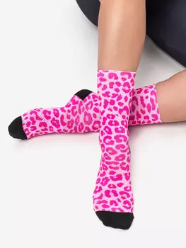 Носки спортивные UNDER BY ME "ЛЕО PINK 2.0", Розовый