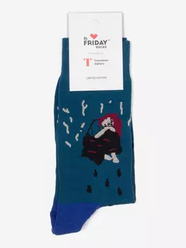 Носки St. Friday Socks, Алёнушка, Синий