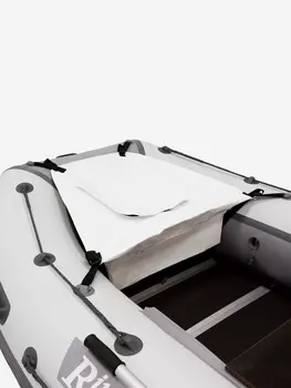 Носовая сумка (рундук) для лодки из ПВХ универсальная белая, Белый