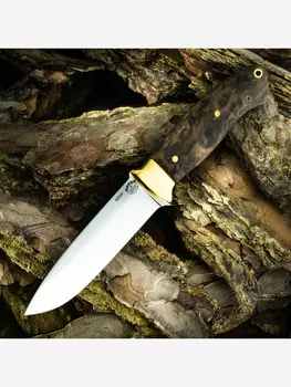 Нож Боцман Товарищество Завьялова, Коричневый