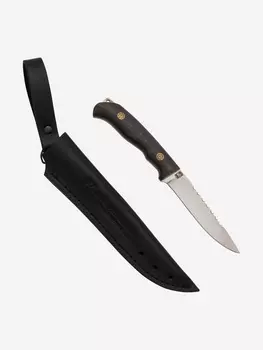 Нож цельнометаллический Златоустовский оружейный завод Кайман (сталь 95x18, микарта), Серый