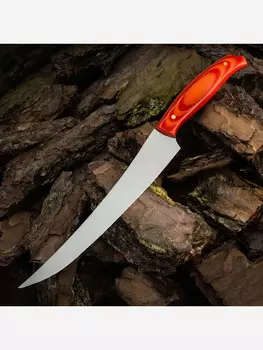 Нож Филейный большой Товарищество Завьялова, Оранжевый