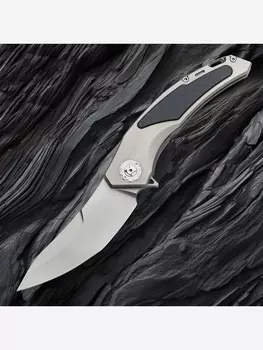 Нож ХАНТЕР ФОЛДИНГ Товарищество Завьялова, Серый