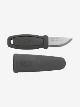 Нож Morakniv Eldris LightDuty, нержавеющая сталь, цвет темно-серый с ножнами, 13843, Серый