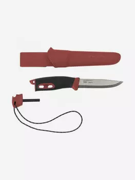 Нож Morakniv Spark Red, нержавеющая сталь, цвет красный, 13571,