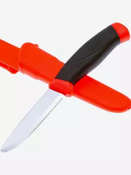 Нож охотничий Morakniv Companion Rescue SRT Safe тактический, туристический, нержавеющая сталь, клинок 99 мм, Красный