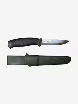 Нож охотничий Morakniv Companion тактический, туристический, нержавеющая сталь, клинок 104 мм, Зеленый