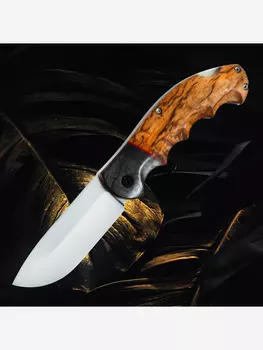 Нож Охотник Товарищество Завьялова, Коричневый