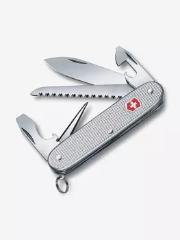 Нож перочинный Victorinox Farmer Alox, серебристый, 0.8241.26, Серебряный