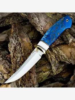 Нож Рыбак Товарищество Завьялова, Синий