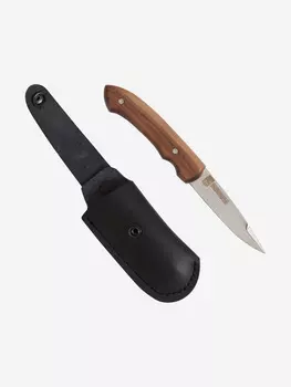 Нож складной автоматический Златоустовский оружейный завод НС-5 (сталь 95х18, орех), Коричневый