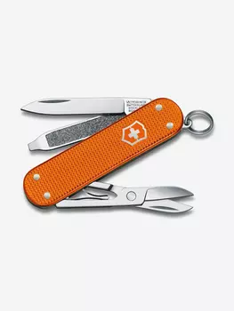 Нож складной Victorinox Classic Alox LE 2021, 58 мм, 5 функций, Оранжевый