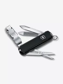 Нож складной Victorinox Classic Nail Clip 580, 65 мм, 8 функций, Черный