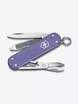 Нож складной Victorinox Classic SD Alox Colors, 58 мм, 5 функций, Фиолетовый