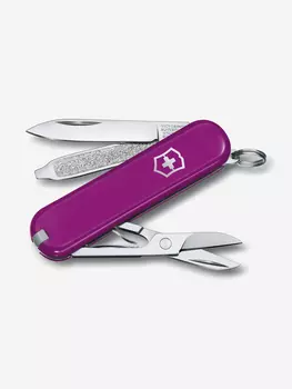 Нож складной Victorinox Classic SD Colors, 58 мм, 7 функций, Фиолетовый