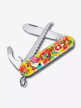 Нож складной Victorinox My First Parrot Edition, 84 мм, 9 функций, Красный