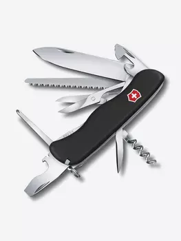 Нож складной Victorinox Outrider, 111 мм, 14 функций, Черный