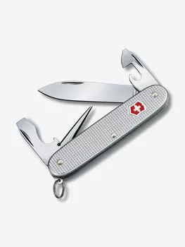 Нож складной Victorinox Pioneer, 93 мм, 8 функций, Серебряный