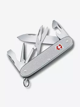 Нож складной Victorinox Pioneer, 93 мм, 9 функций, Серебряный