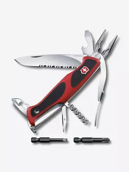 Нож складной Victorinox RangerGrip 174 Handyman, 130 мм, 17 функций, Красный