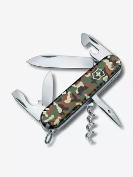 Нож складной Victorinox Spartan, 91 мм, 12 функций, Зеленый