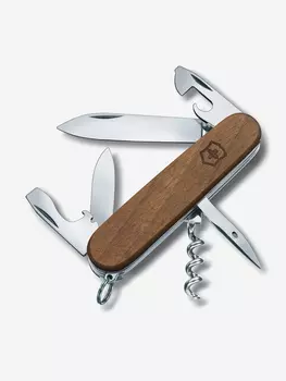 Нож складной Victorinox Spartan Wood, 91 мм, 10 функций, Коричневый