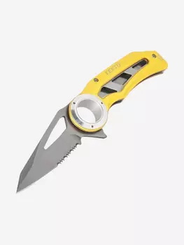 Нож "Стропорез". Цвет желтый, Желтый