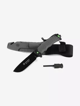 Нож туристический Ganzo G8012V2, 243 мм, Серый