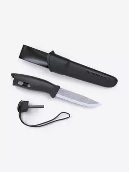 Нож туристический Morakniv Companion Spark Black, 238 мм, Черный