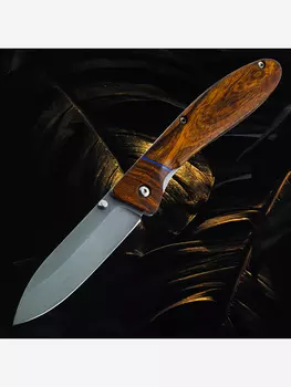 Нож Удачный Товарищество Завьялова, Коричневый