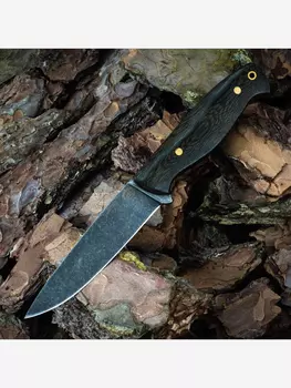 Нож Волжский Товарищество Завьялова, Коричневый