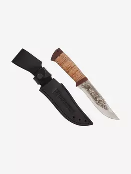 Нож Златоустовский оружейный завод Таганай (сталь 95x18, береста/текст.) нож туристический, нож для похода, Бежевый